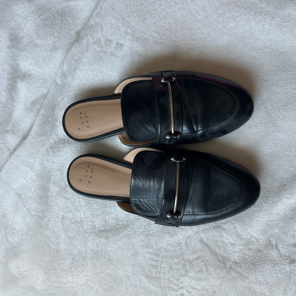 a new day Black Loafers